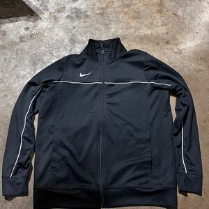 VINTAGE NIKE ATHLETIC ZIP UP 
SIZE M